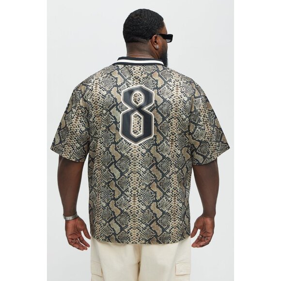 New! Saints Studio Snake L.A. Johnny Collar Soccer Jersey Small | MSRP: $58 - Picture 10 of 11